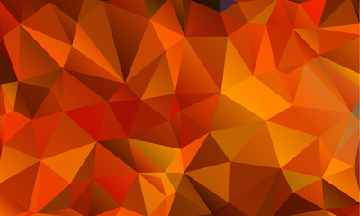 Abstract polygonal triangular background, vector - 105695928