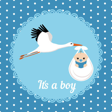 Cute Baby Boy Card