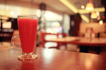 Italian restaurant serving table background
