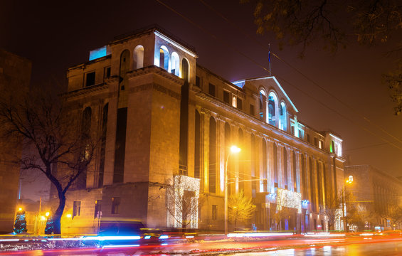 Buildings in the city centre of Yerevan