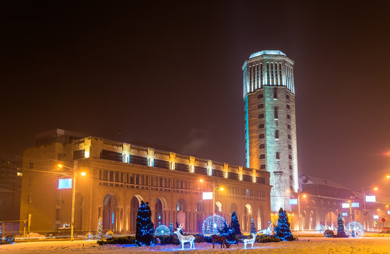 Buildings on Square of Russia in Yerevan