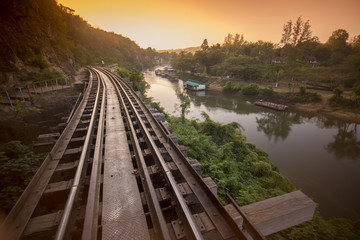 THAILAND KANCHANABURI DEATH RAILWAY RIVER KWAI