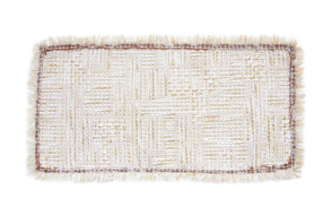 Textile rug brown