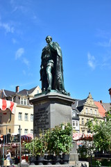 Monument to Prince Albert in Coburg, Bavaria, Germany