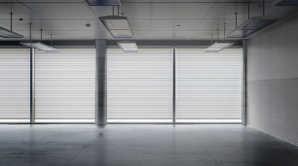 Modern building interior