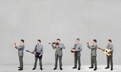 He can play all instruments