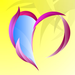 stylized heart