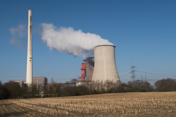 a big nuclear power station