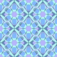 Decorative mosaic seamless pattern.