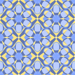Decorative mosaic seamless pattern.
