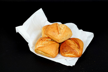 Vier Brötchen