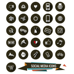 Social media icons