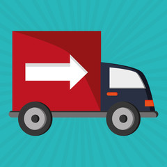 Delivery icon design 