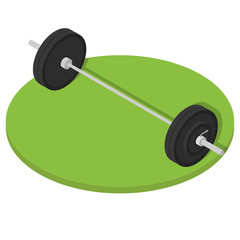Isometric Gym barbell