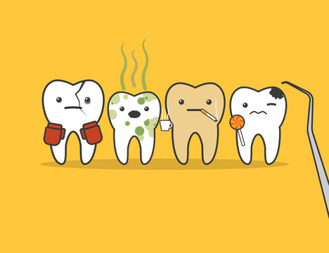 Teeth bad company.