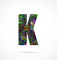 Letter "K"