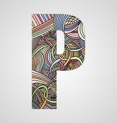 Letter "P"