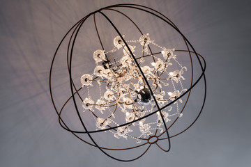 Gyro baroque crystal chandelier.