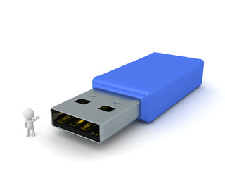 3D Character Showing Diploma Frame