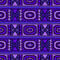Seamless aztec pattern