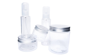 New plastic bottles or recipients