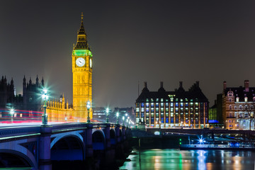 Fototapeta premium Big Ben Parliament at Night