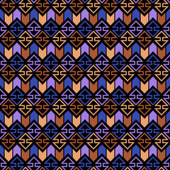 Fototapeta premium Seamless aztec pattern