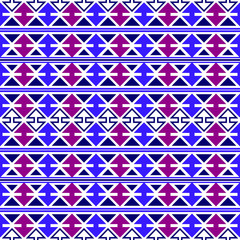 Seamless aztec pattern