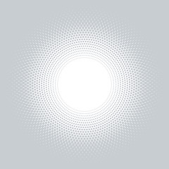 Vector Background #Circle Polaka Dot Pattern, Cool Gray