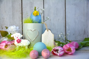 Osterkarte - Frohe Ostern