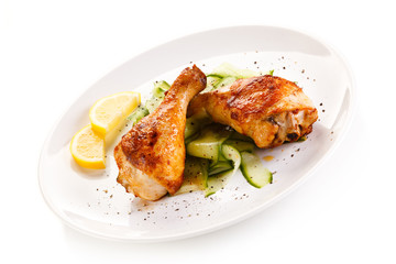 Grilled chicken legs