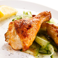 Grilled chicken legs