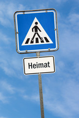 Schild 80 - Heimat