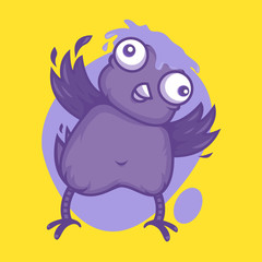 Cartoon Bird