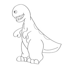 Image Tyrannosaurus coloring.