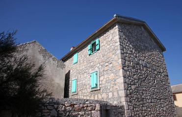 Traditional Dalmatian stone house