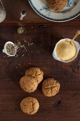 pani alla farina di mais e semi di finocchio
