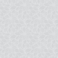 Leaves seamless pattern background. Elegant texture for backgrou