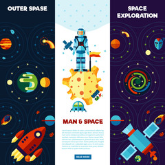 Space Banners Set