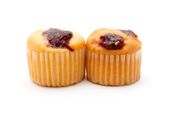 cupcake on a white background