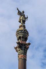 Fototapeta na wymiar Барселонеа Христофор Колумб 