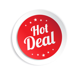 Hot Deal Sticker