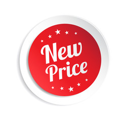 New Price Sticker