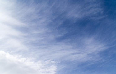 Fototapeta premium clouds on a blue sky day