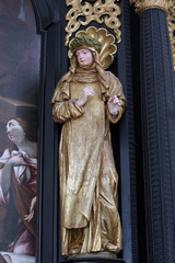 Saint Teresa, parish Church of the Immaculate Conception of the Virgin Mary in Lepoglava, Croatia