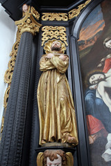 Saint Dominic, parish Church of the Immaculate Conception of the Virgin Mary in Lepoglava, Croatia