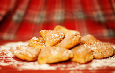 homemade cookies on the table