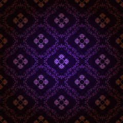 Damask seamless floral pattern.