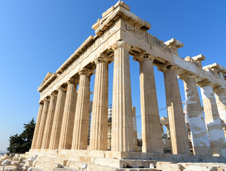 Obraz premium Parthenon temple at the Acropolis in Athens