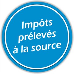 bouton impôts prélevés à la source